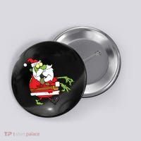 Zombie Santa Button thumb 0