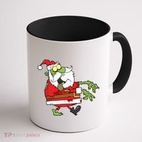 Zombie Santa Coffee Mug thumb 1