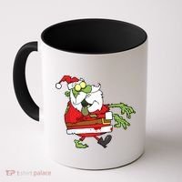 Zombie Santa Coffee Mug thumb 0