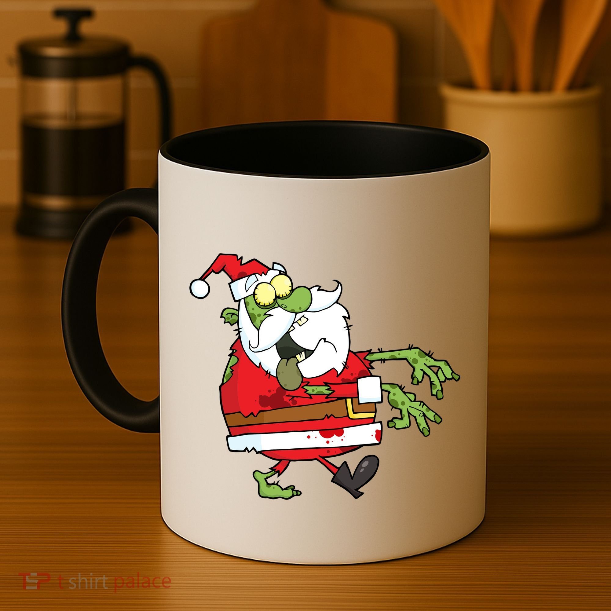 Zombie Santa Coffee Mug
