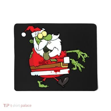 Zombie Santa Mousepad