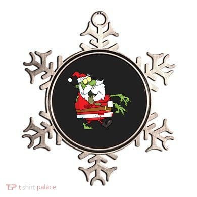 Zombie Santa Ornament