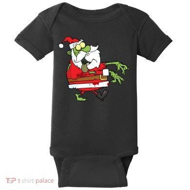 Zombie Santa Baby Bodysuit