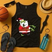 Zombie Santa Tank Top thumb 4