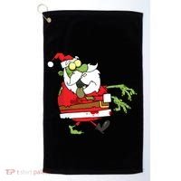 Zombie Santa Golf Towel thumb 0