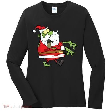 Zombie Santa Women's Long Sleeve Shirt
