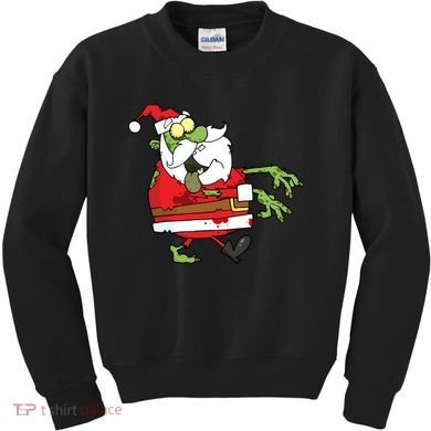 Zombie Santa Kids Sweatshirt