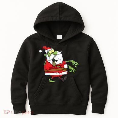 Zombie Santa Kids Hoodie