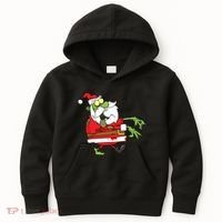 Zombie Santa Kids Hoodie thumb 0