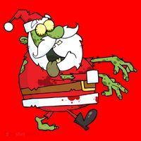 Zombie Santa Santa Hat thumb 1