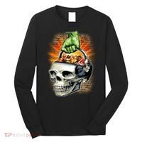 Zombie Skull Candy Bucket Long Sleeve Shirt thumb 0