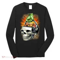 Zombie Skull Candy Bucket Long Sleeve Shirt thumb 0