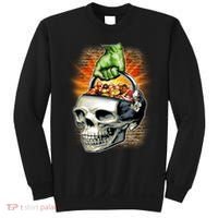 Zombie Skull Candy Bucket Sweatshirt thumb 0