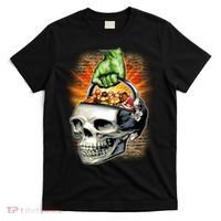 Zombie Skull Candy Bucket T-Shirt thumb 0
