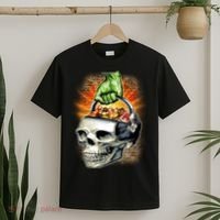 Zombie Skull Candy Bucket T-Shirt thumb 2