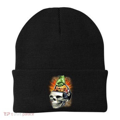 Zombie Skull Candy Bucket Beanie