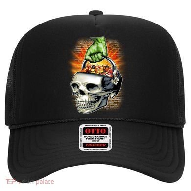 Zombie Skull Candy Bucket Hat