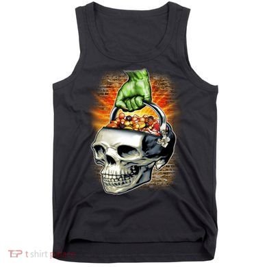 Zombie Skull Candy Bucket Tank Top