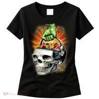 Zombie Skull Candy Bucket Women's T-Shirt thumb 0