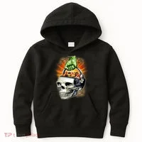 Zombie Skull Candy Bucket Kids Hoodie thumb 0