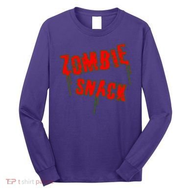 Zombie Snack Long Sleeve Shirt