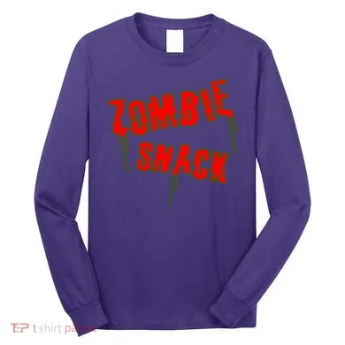 Zombie Snack Long Sleeve Shirt