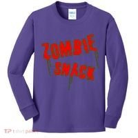 Zombie Snack Kids Long Sleeve Shirt thumb 0