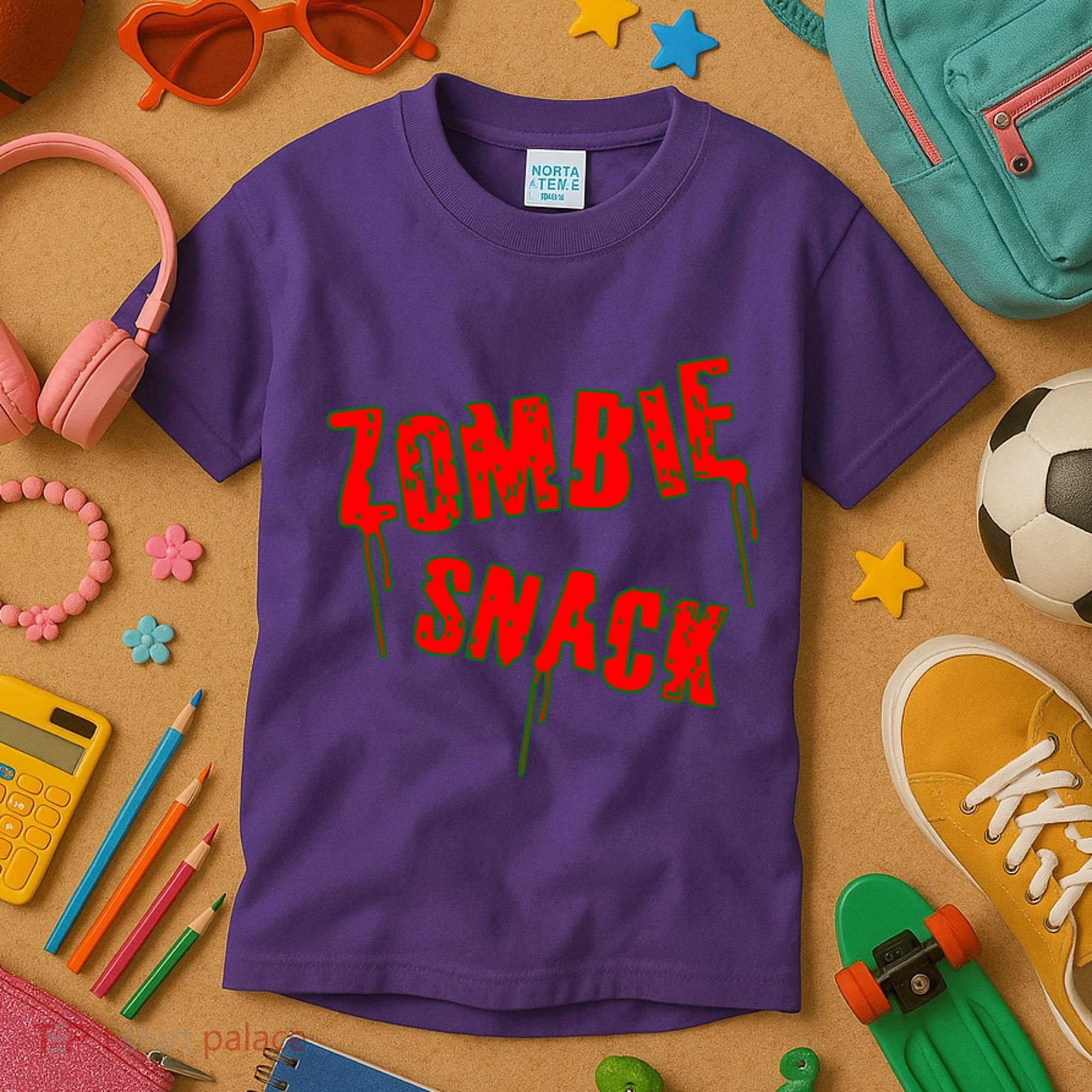 Zombie Snack Kids T-Shirt