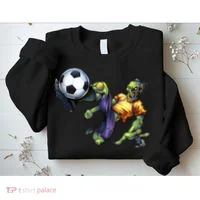 Zombie Soccer Kick Sweatshirt thumb 2