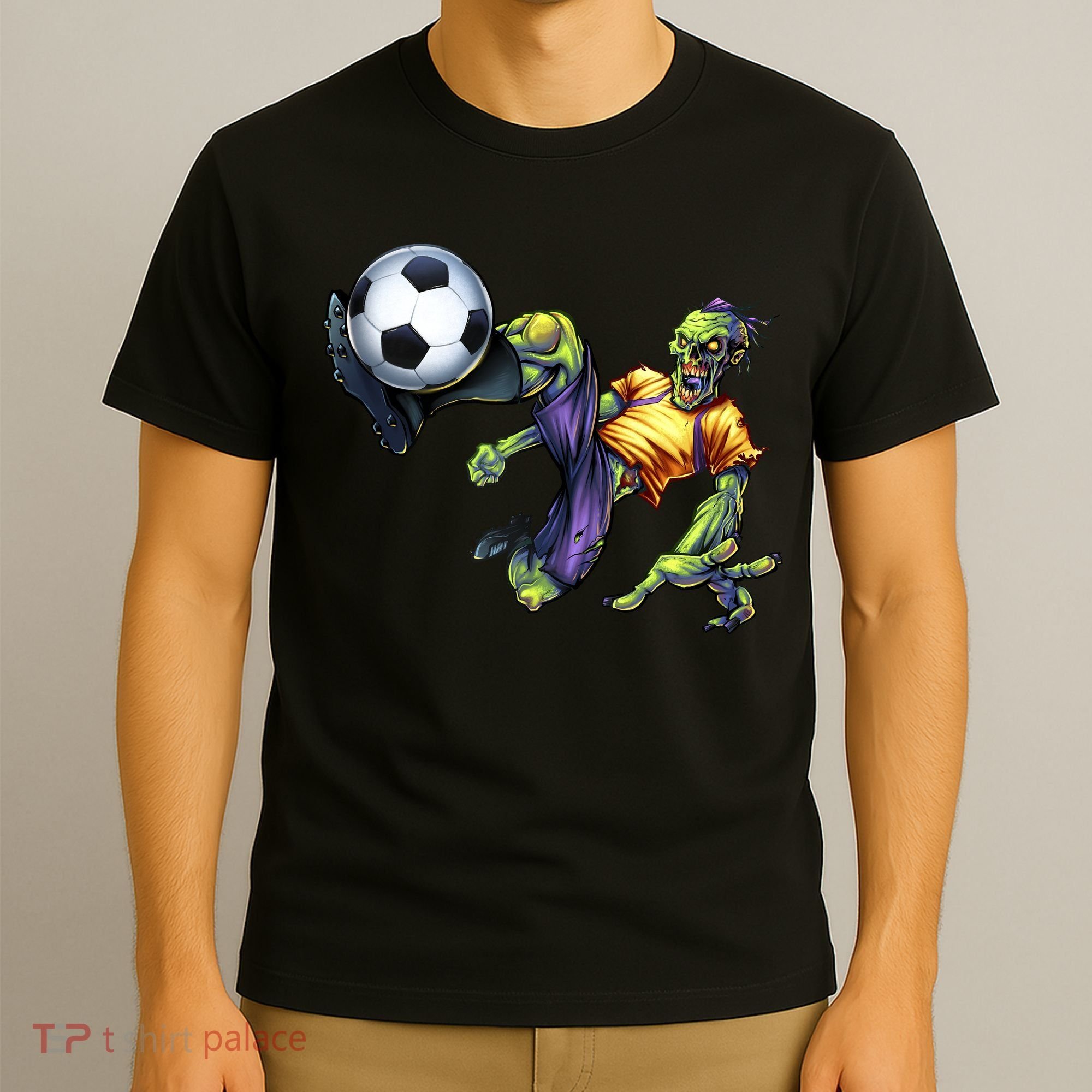 Zombie Soccer Kick T-Shirt