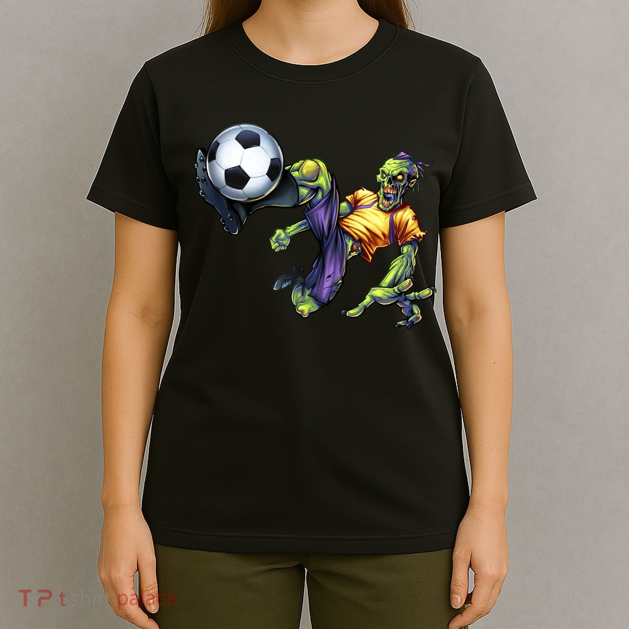 Zombie Soccer Kick T-Shirt