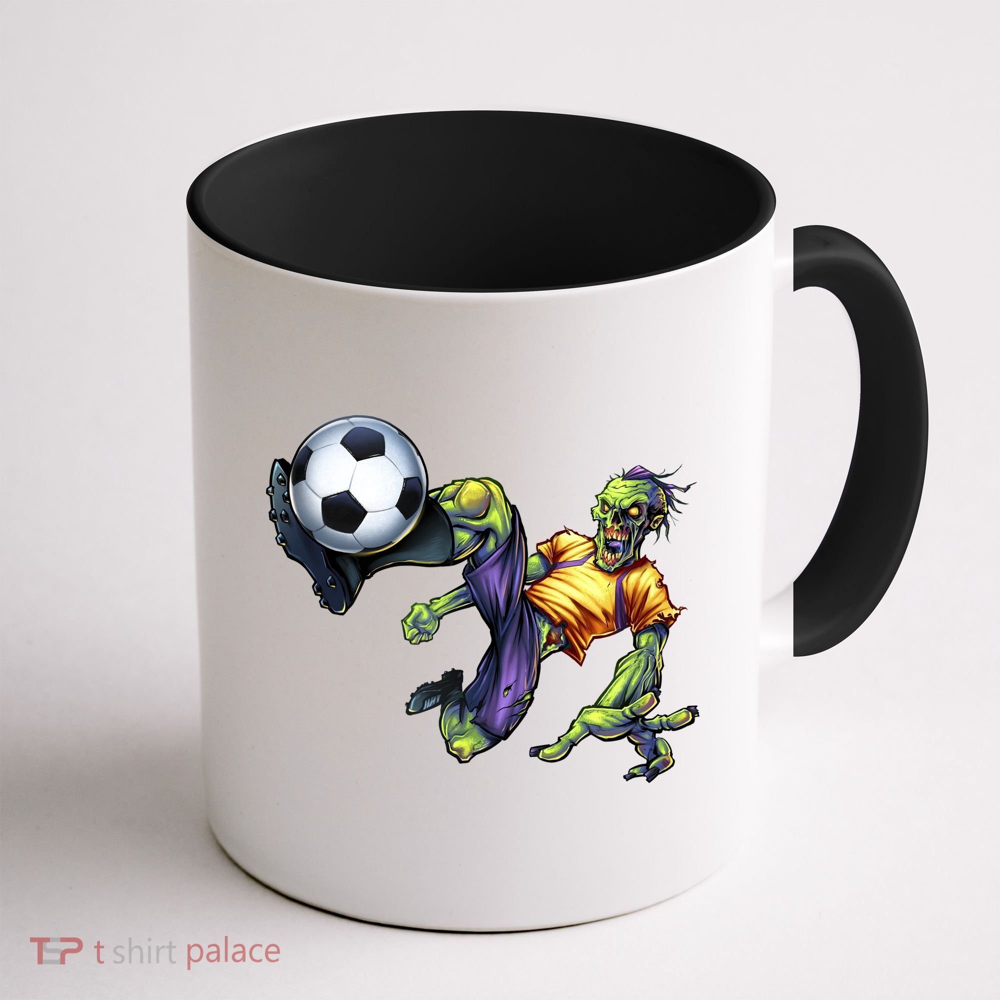 Zombie Soccer Kick Coffee Mug