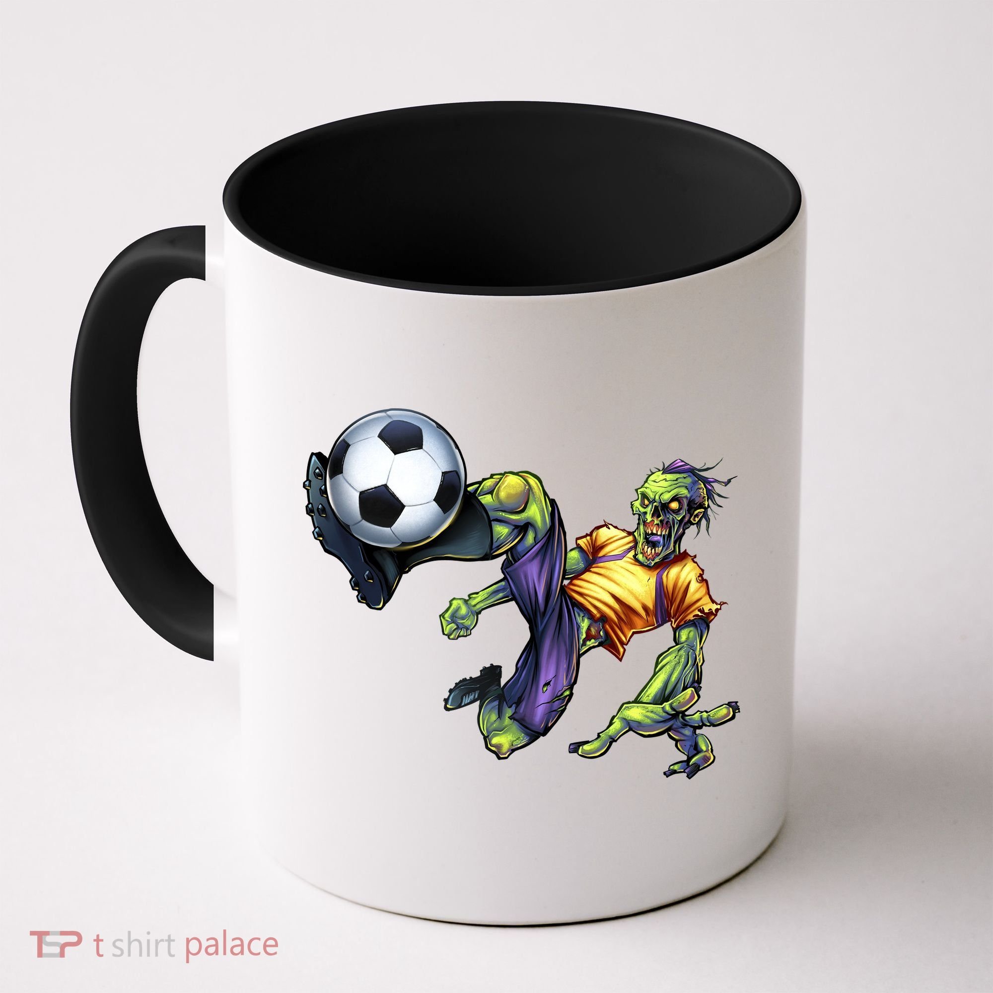 Zombie Soccer Kick Coffee Mug