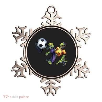 Zombie Soccer Kick Ornament
