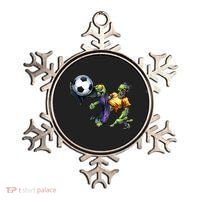 Zombie Soccer Kick Ornament thumb 0