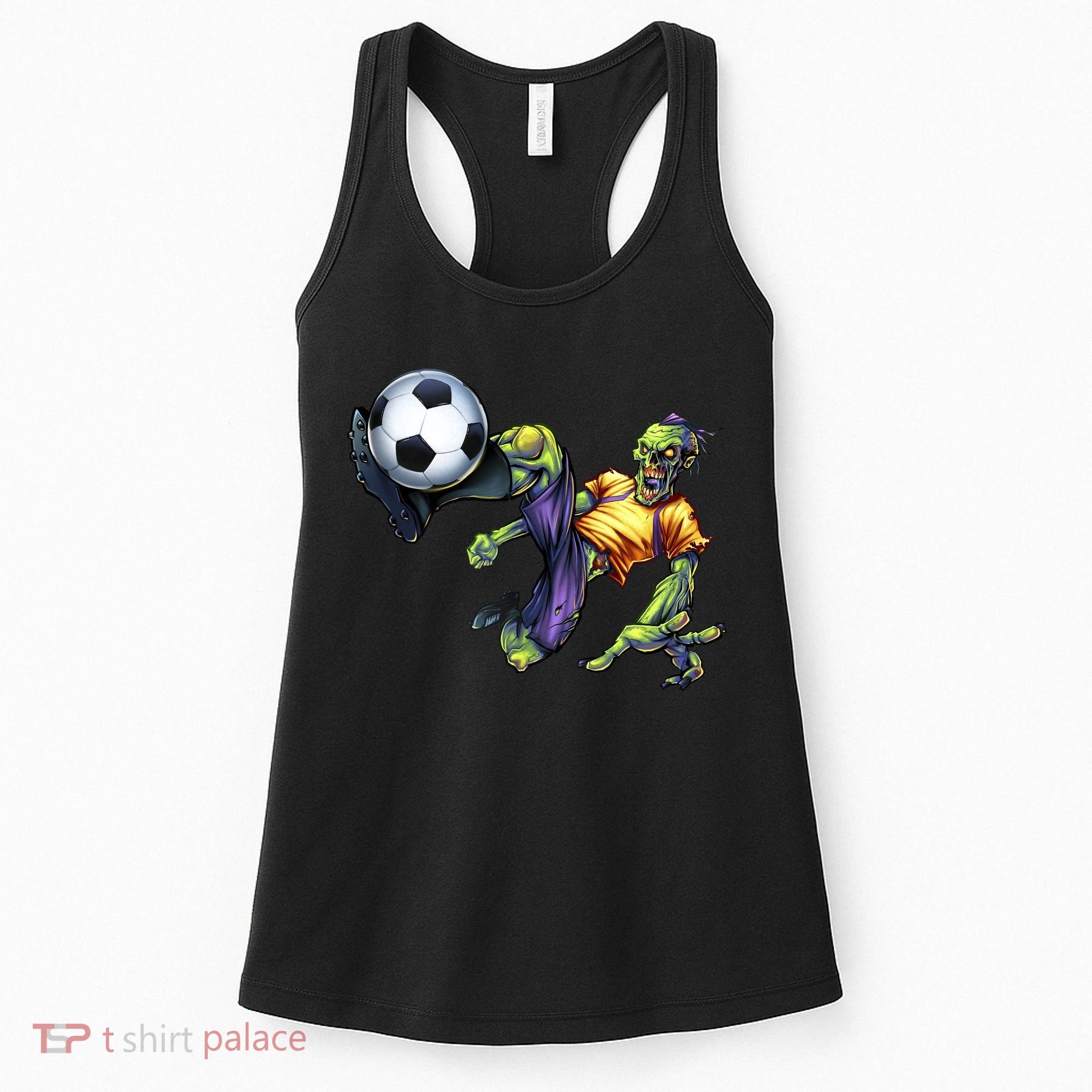 Zombie Soccer Kick Women's Tank Top