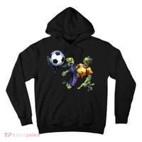 Zombie Soccer Kick Tall Hoodie thumb 0