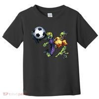 Zombie Soccer Kick Toddler T-Shirt thumb 0