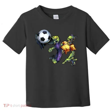 Zombie Soccer Kick Toddler T-Shirt