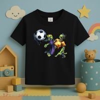 Zombie Soccer Kick Toddler T-Shirt thumb 3