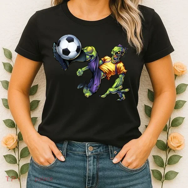 Zombie Soccer Kick Women's T-Shirt