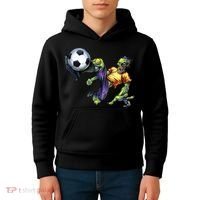 Zombie Soccer Kick Kids Hoodie thumb 4