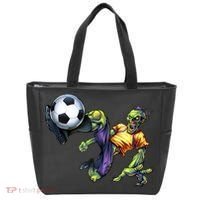Zombie Soccer Kick Tote Bag thumb 0