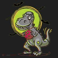 Zombie T-Rex Women's Sweatshirt thumb 2