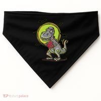 Zombie T-Rex USA-Made Doggie Bandana thumb 0