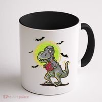 Zombie T-Rex Coffee Mug thumb 1