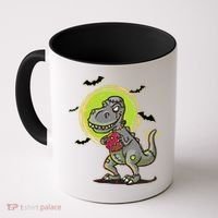 Zombie T-Rex Coffee Mug thumb 0