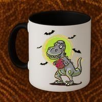Zombie T-Rex Coffee Mug thumb 2