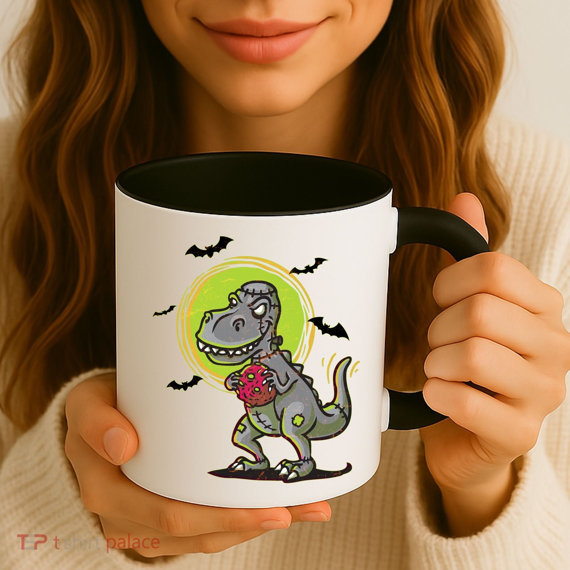 Zombie T-Rex Coffee Mug