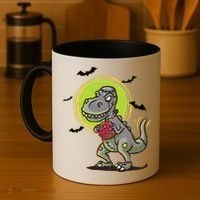 Zombie T-Rex Coffee Mug thumb 4